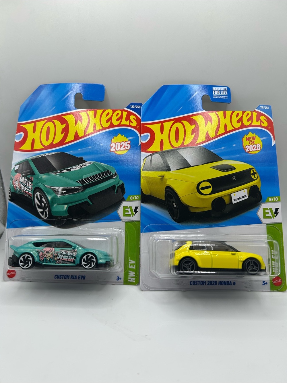 Hot Wheels HWEV Custom 2020 Honda e & Custom Kia EV6 bundle 🔥🛞